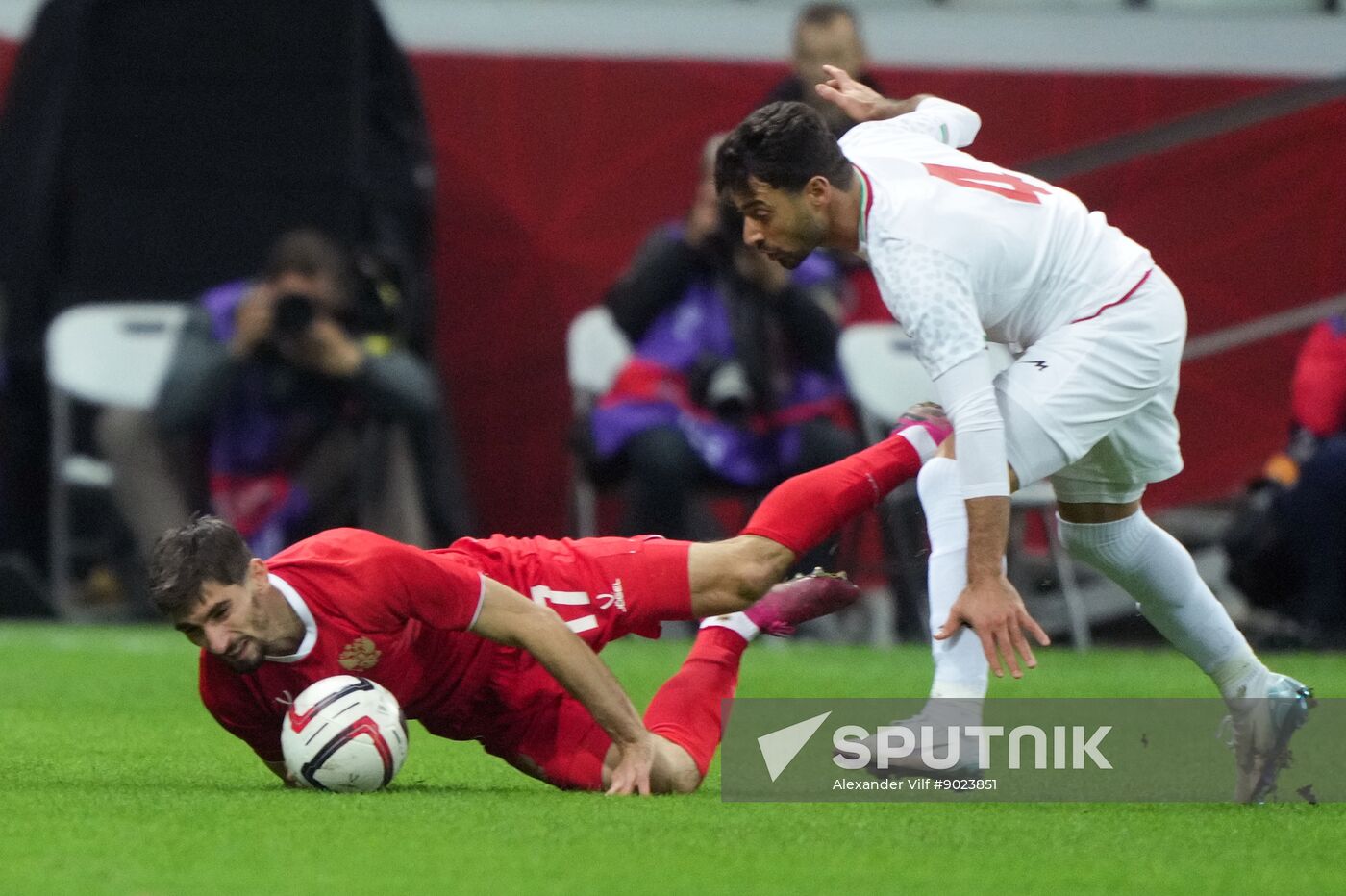 Russia Soccer Friendly Russia - Iran