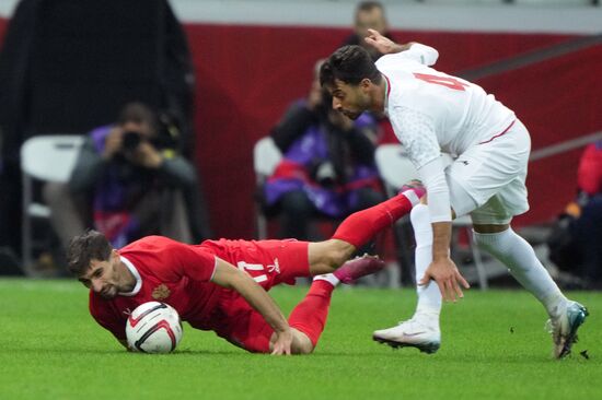 Russia Soccer Friendly Russia - Iran