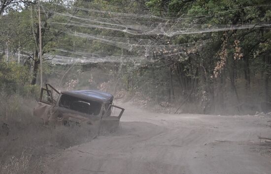 Russia Ukraine Military Operation Front Roads