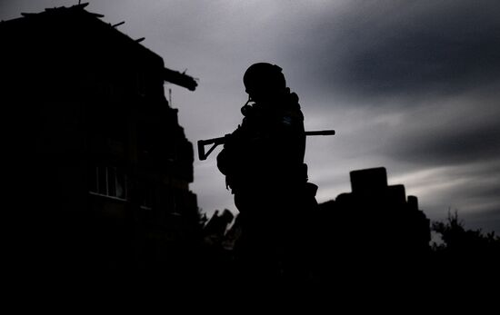Russia Ukraine Military Operation Front Roads