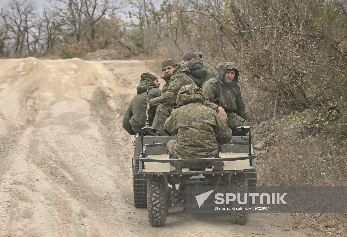 Russia Ukraine Military Operation Front Roads