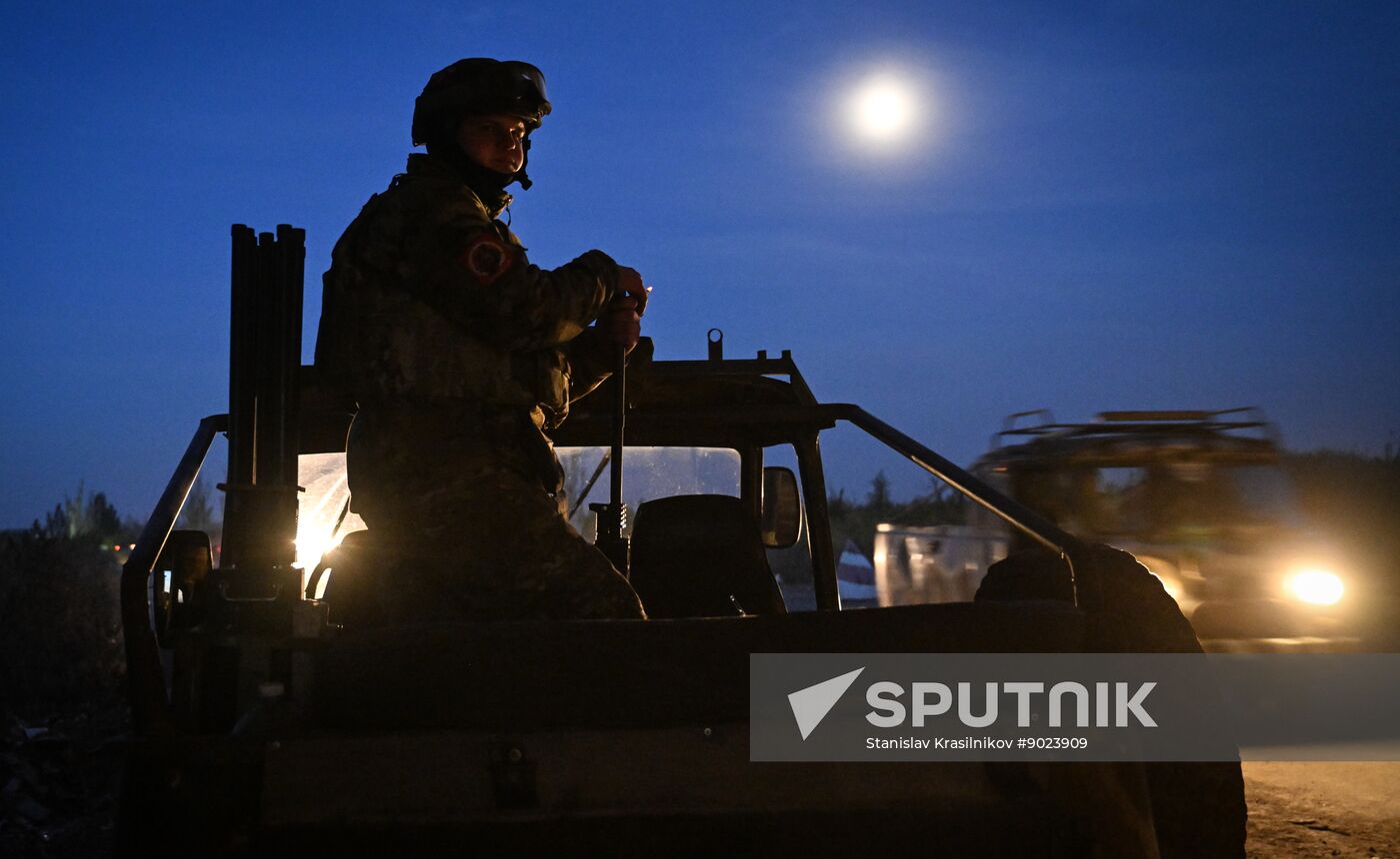Russia Ukraine Military Operation Front Roads