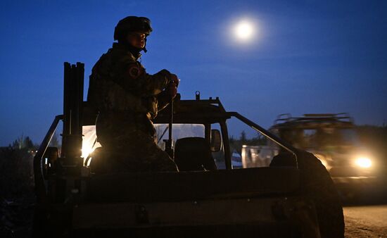 Russia Ukraine Military Operation Front Roads