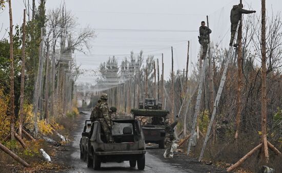 Russia Ukraine Military Operation Front Roads