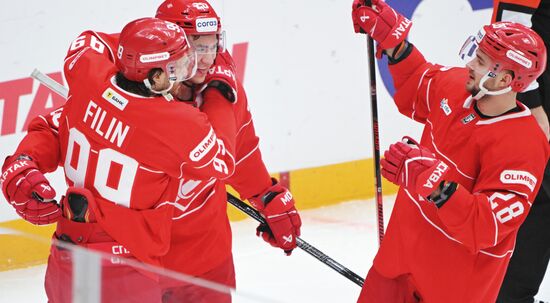 Russia Ice Hockey Kontinental League Spartak - Salavat Yulaev