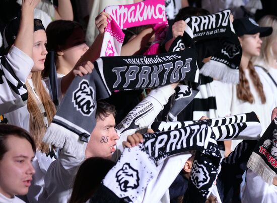 Russia Ice Hockey Kontinental League Traktor - Lokomotiv