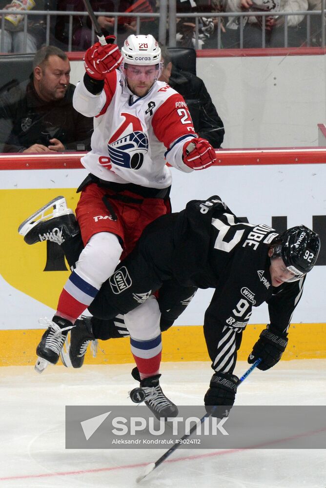 Russia Ice Hockey Kontinental League Traktor - Lokomotiv