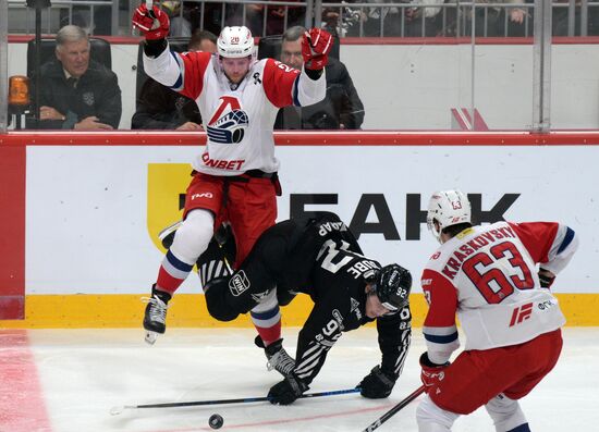 Russia Ice Hockey Kontinental League Traktor - Lokomotiv
