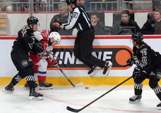 Russia Ice Hockey Kontinental League Traktor - Lokomotiv
