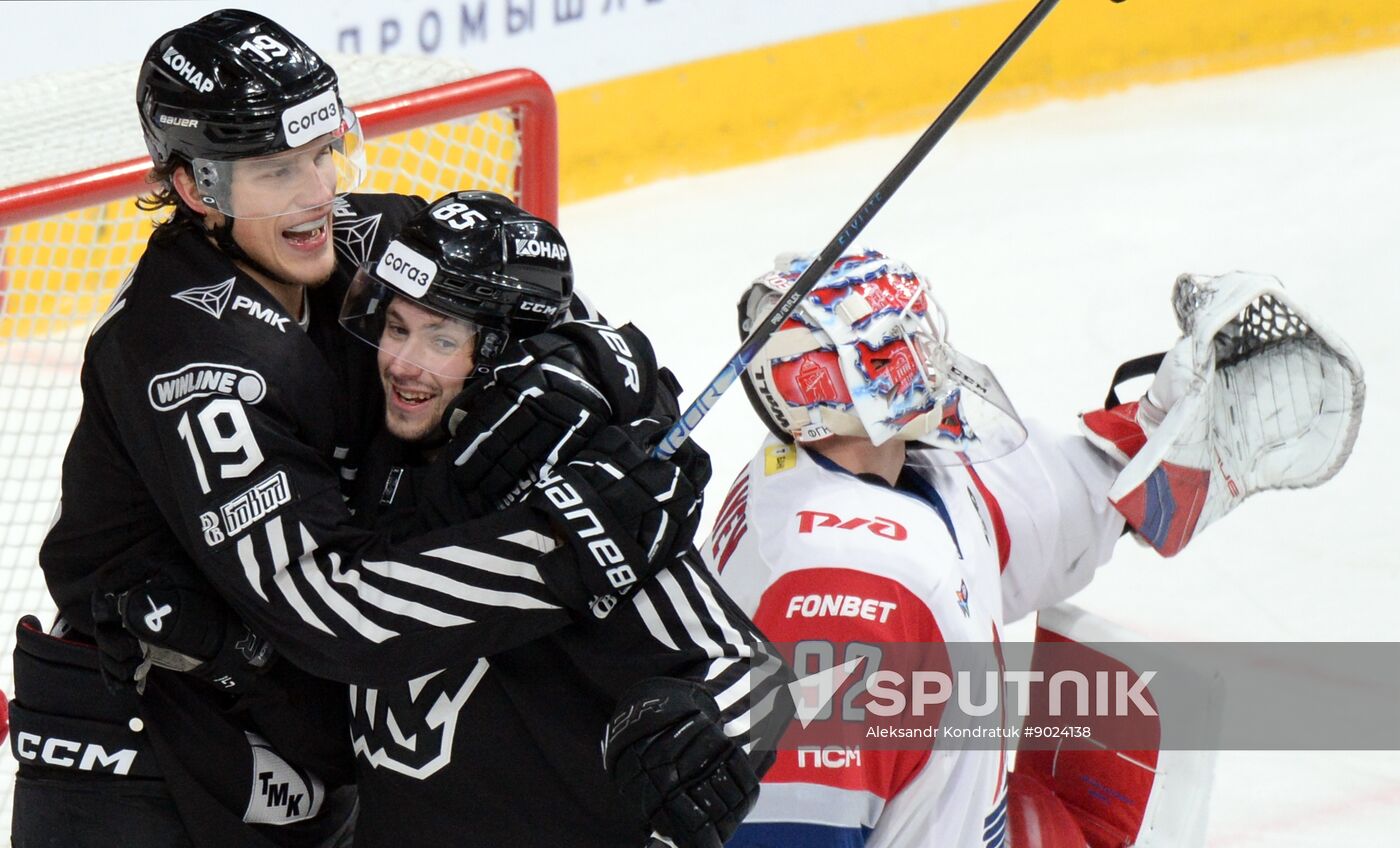 Russia Ice Hockey Kontinental League Traktor - Lokomotiv