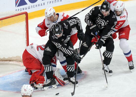 Russia Ice Hockey Kontinental League Traktor - Lokomotiv