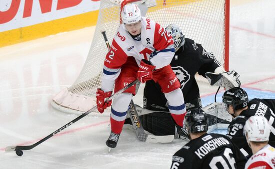 Russia Ice Hockey Kontinental League Traktor - Lokomotiv