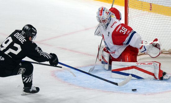 Russia Ice Hockey Kontinental League Traktor - Lokomotiv