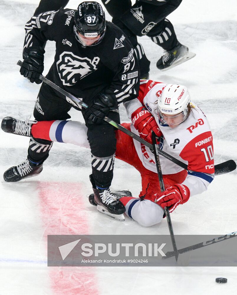 Russia Ice Hockey Kontinental League Traktor - Lokomotiv