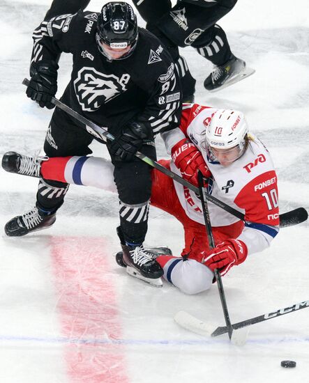 Russia Ice Hockey Kontinental League Traktor - Lokomotiv