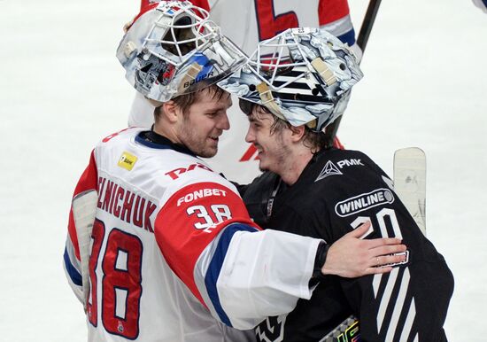 Russia Ice Hockey Kontinental League Traktor - Lokomotiv