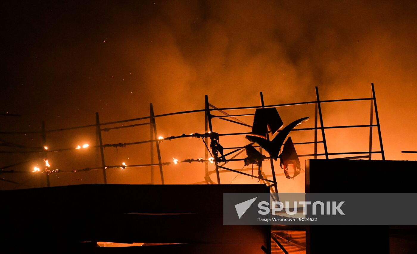 Russia Ukraine Military Operation Shelling