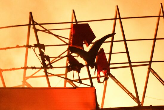 Russia Ukraine Military Operation Shelling