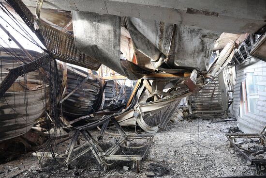 Russia Ukraine Military Operation Shelling