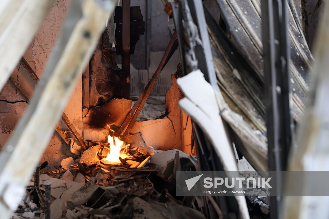 Russia Ukraine Military Operation Shelling