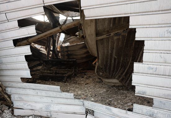 Russia Ukraine Military Operation Shelling