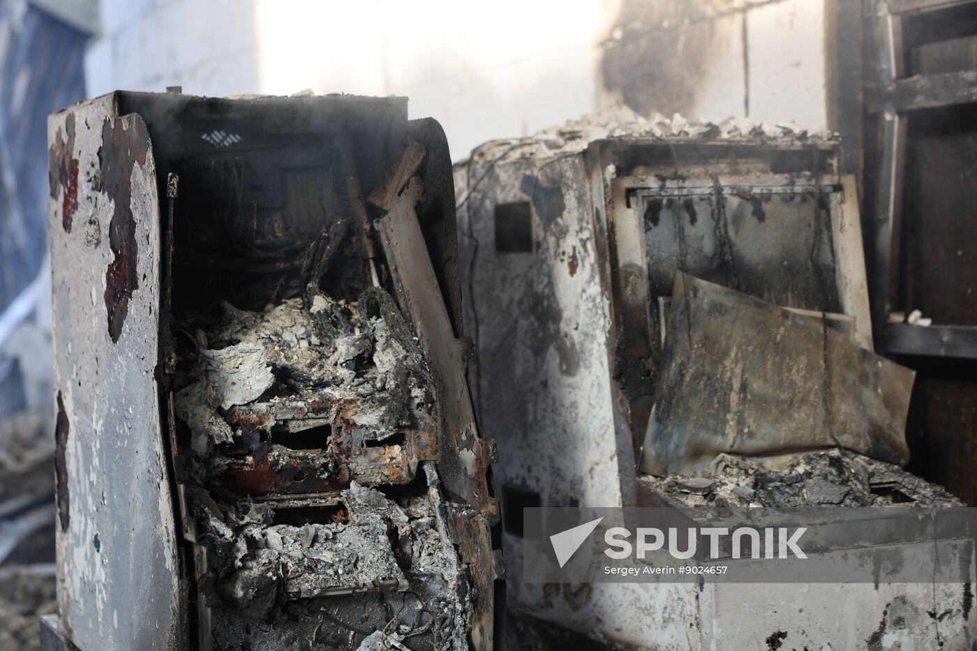 Russia Ukraine Military Operation Shelling