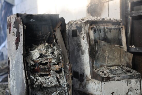 Russia Ukraine Military Operation Shelling