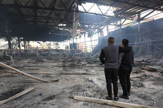 Russia Ukraine Military Operation Shelling