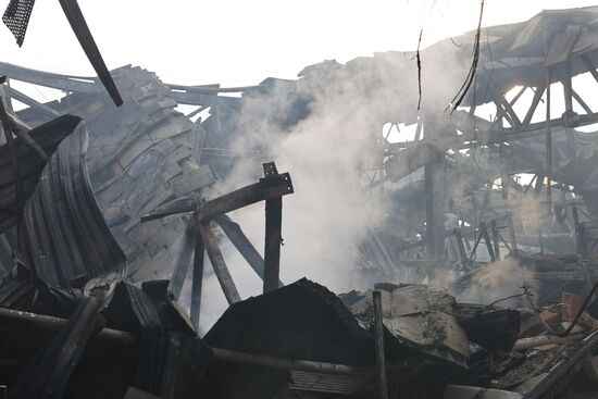 Russia Ukraine Military Operation Shelling