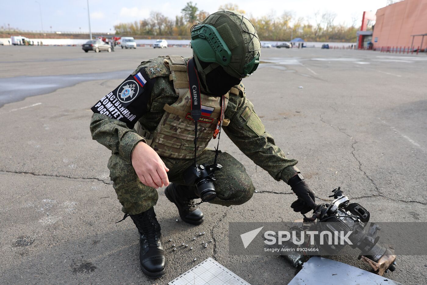 Russia Ukraine Military Operation Shelling