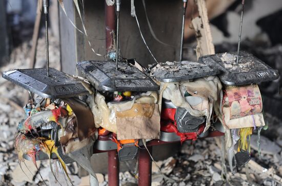 Russia Ukraine Military Operation Shelling