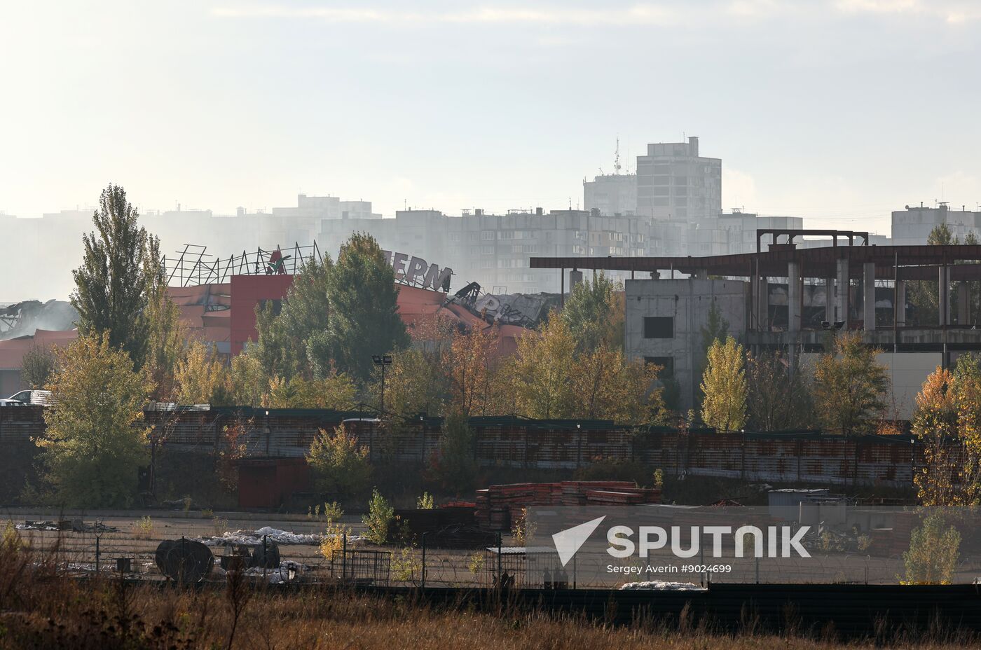 Russia Ukraine Military Operation Shelling