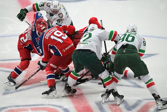 Russia Ice Hockey Kontinental League CSKA - Ak Bars