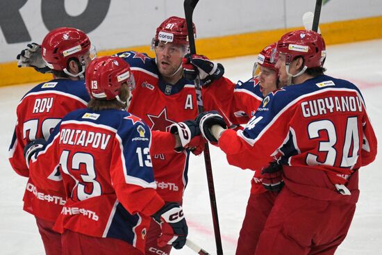 Russia Ice Hockey Kontinental League CSKA - Ak Bars