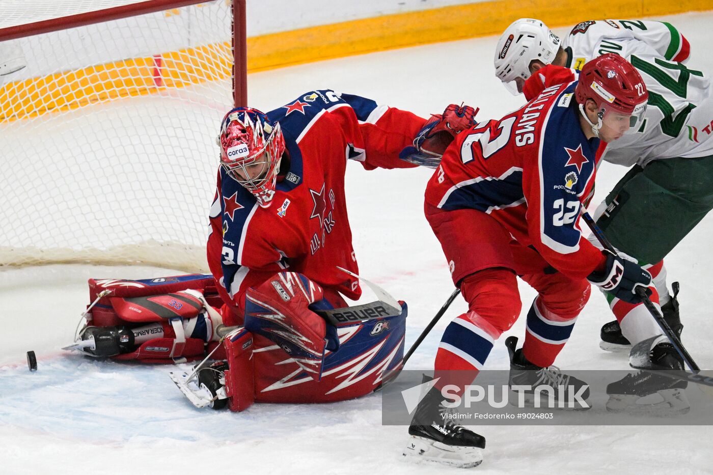 Russia Ice Hockey Kontinental League CSKA - Ak Bars