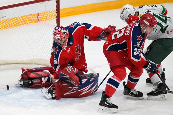 Russia Ice Hockey Kontinental League CSKA - Ak Bars