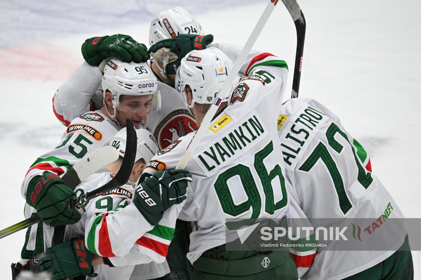 Russia Ice Hockey Kontinental League CSKA - Ak Bars