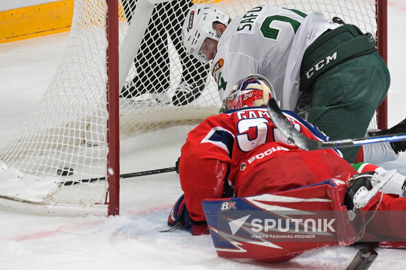 Russia Ice Hockey Kontinental League CSKA - Ak Bars