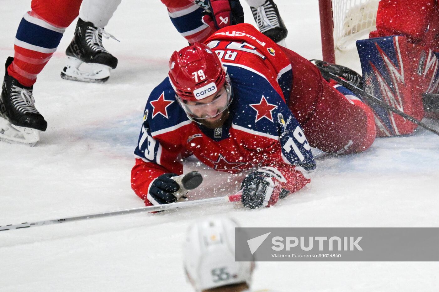 Russia Ice Hockey Kontinental League CSKA - Ak Bars