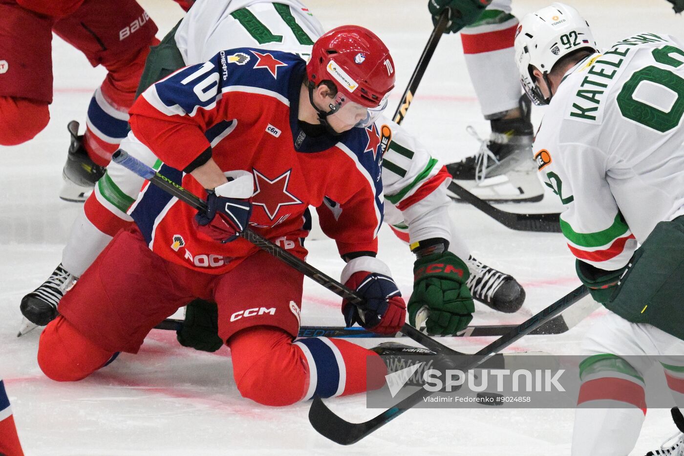 Russia Ice Hockey Kontinental League CSKA - Ak Bars