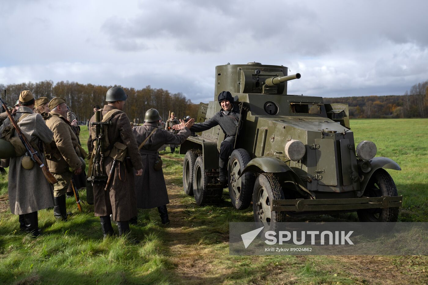 Russia WWII Moscow Battle Anniversary