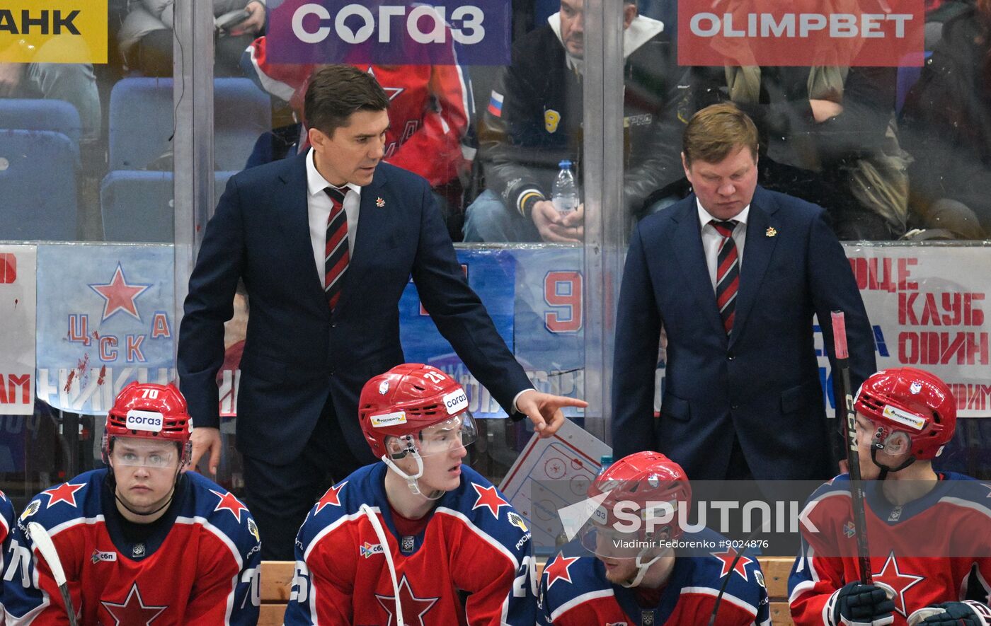 Russia Ice Hockey Kontinental League CSKA - Ak Bars