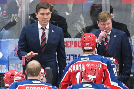 Russia Ice Hockey Kontinental League CSKA - Ak Bars