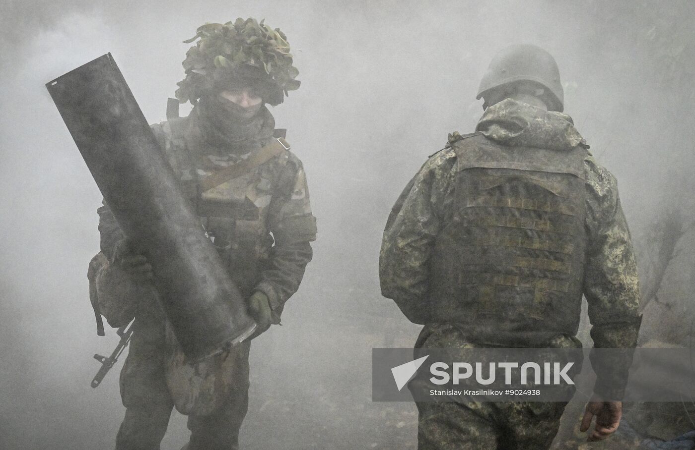 Russia Ukraine Military Operation Artillery Unit