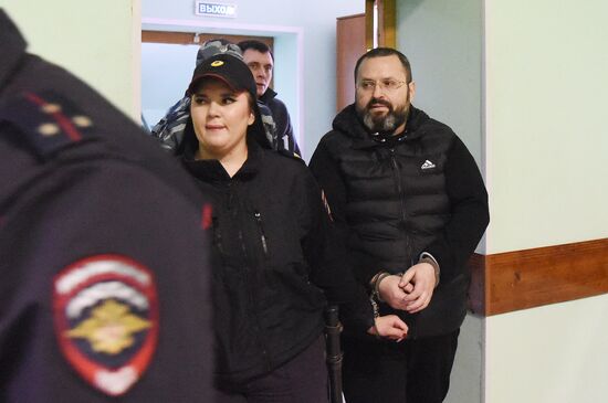 Russia Border Defences Building Embezzlement Trial