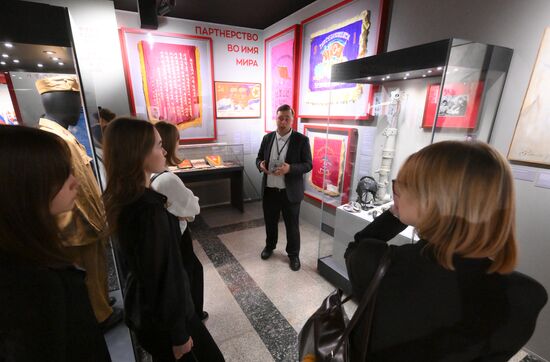 Russia North Korea Cooperation Exhibition