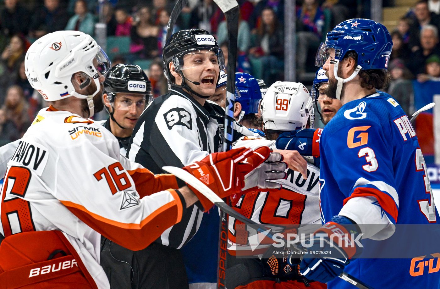 Russia Ice Hockey Kontinental League SKA - Avtomobilist
