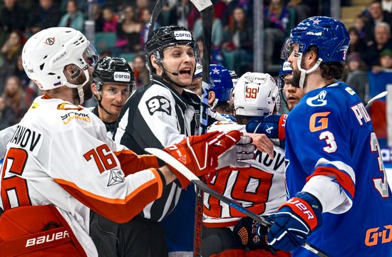 Russia Ice Hockey Kontinental League SKA - Avtomobilist