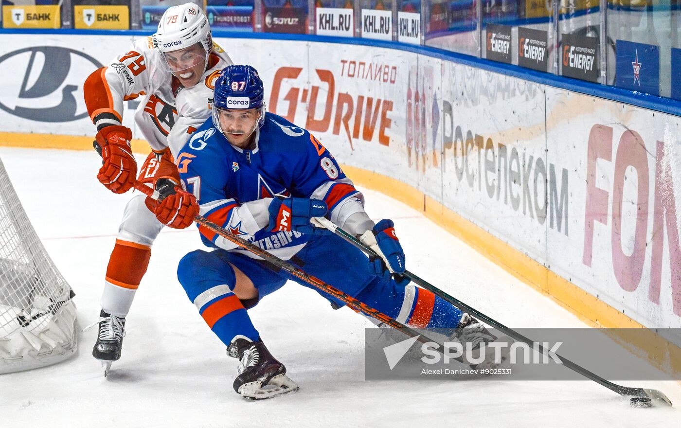 Russia Ice Hockey Kontinental League SKA - Avtomobilist