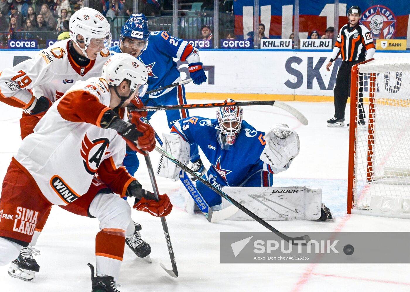Russia Ice Hockey Kontinental League SKA - Avtomobilist